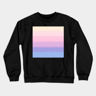 Pencil Strokes Of Pastel Yellow, Pinks and Blue Crewneck Sweatshirt